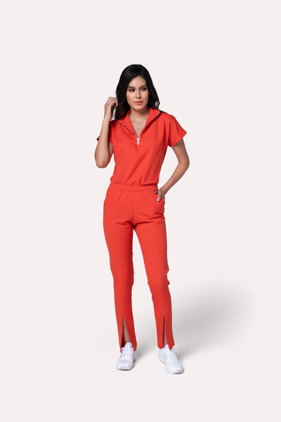 Pantalon Abierto Mandarina