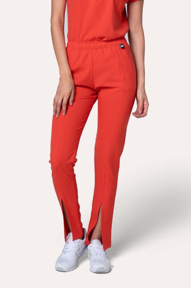 Pantalon Abierto Mandarina