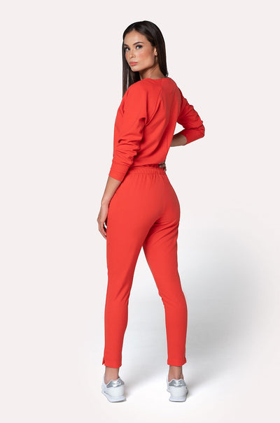 Pantalon Cerrado Mandarina